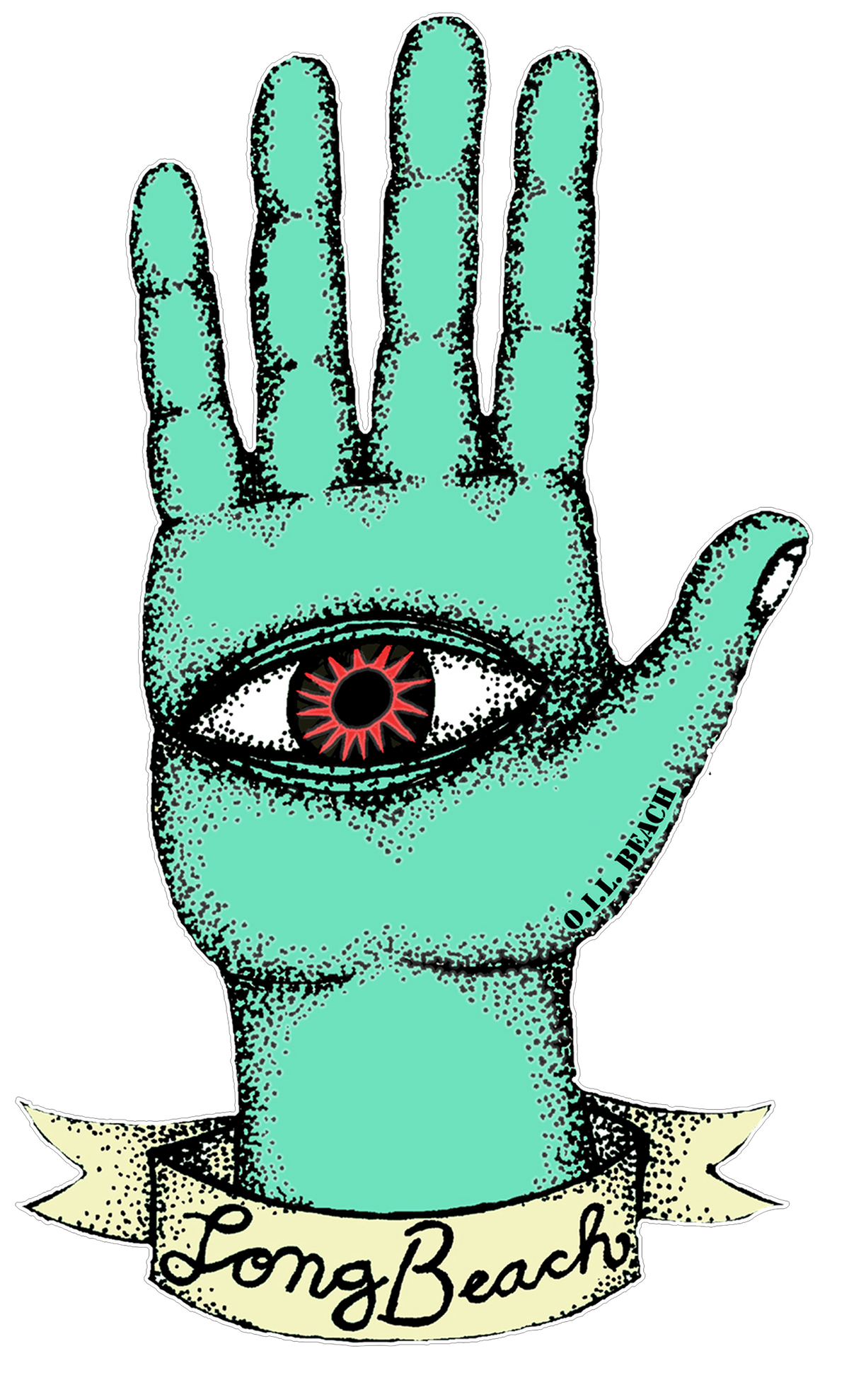Hamsa Long Beach - Unisex t-shirt