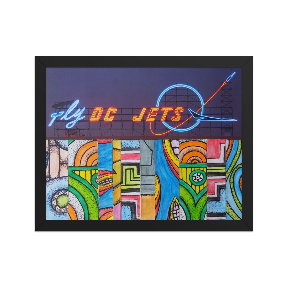 Fly DC Jets - Long Beach - Print