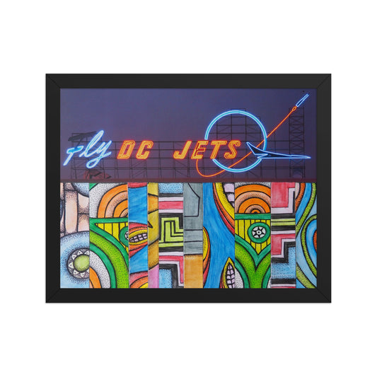 Fly DC Jets - Long Beach - Print